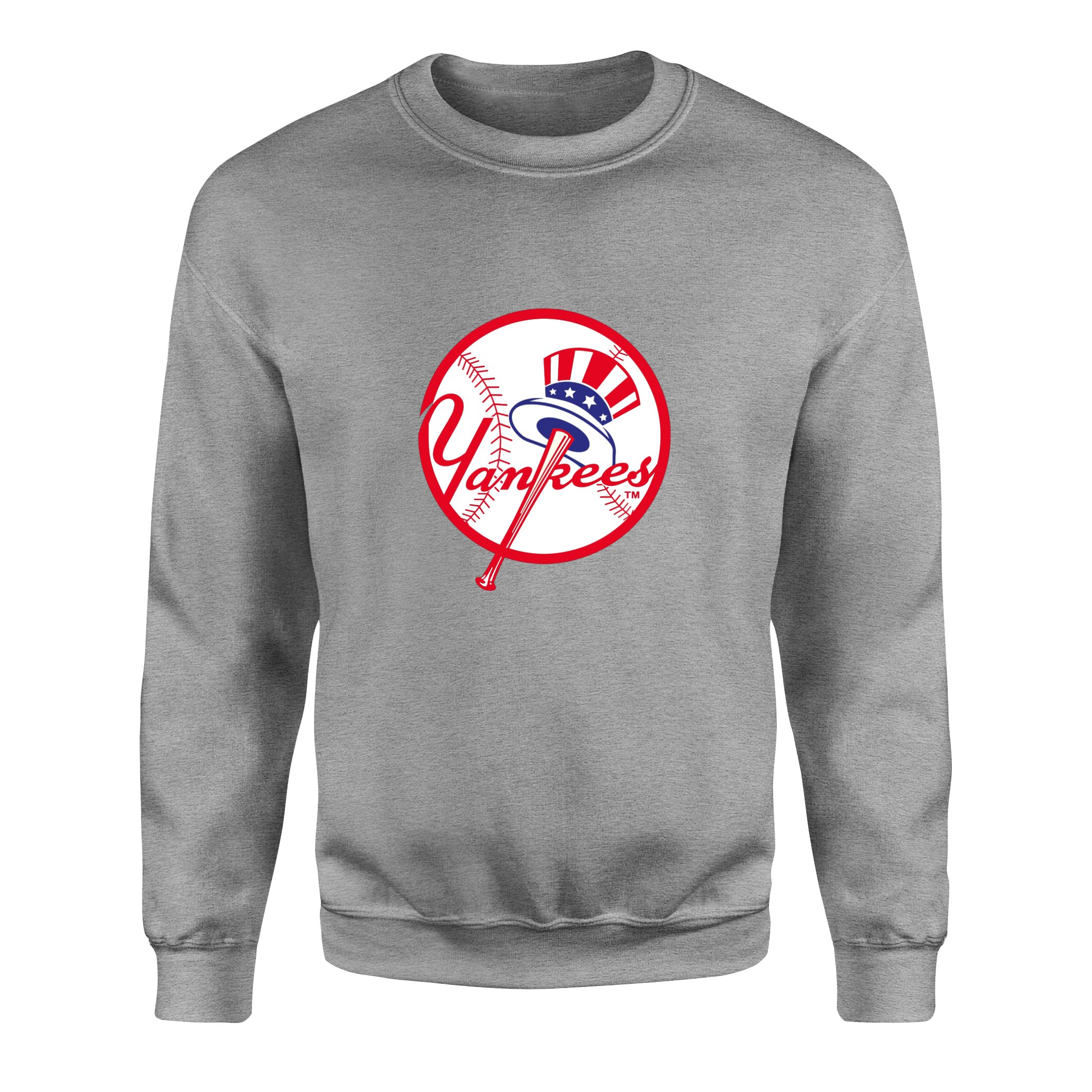NY Yankees Uncle Sam Sweatshirt L - Gri