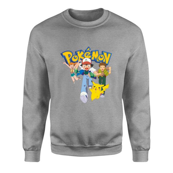 Pokemon Gotta Catch ’em All Sweatshirt L - Gri