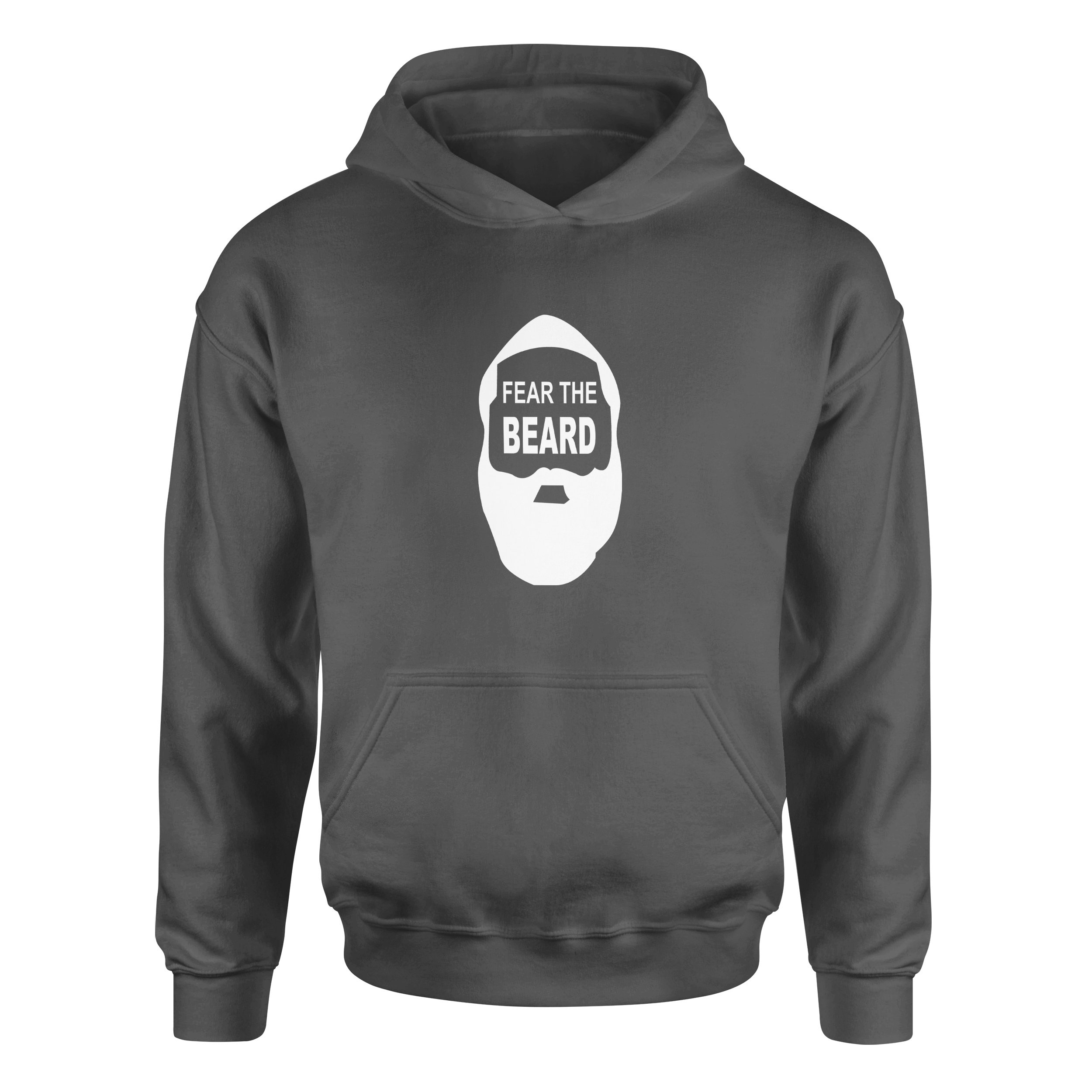 Fear the Beard | James Harden W Hoodie XXL - Füme