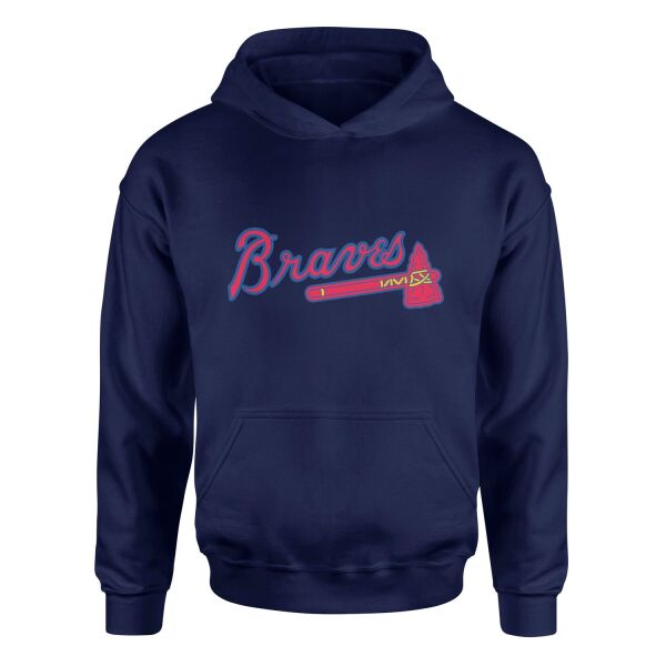 The Braves Hoodie M - İndigo Mavisi