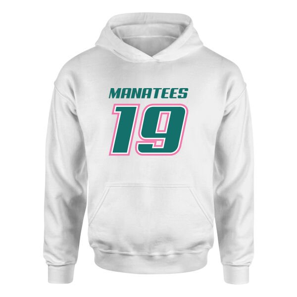 Manatees 19 | GTA Hoodie L - Beyaz