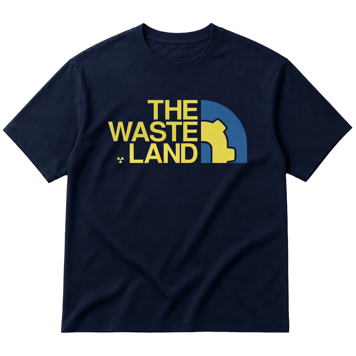 The Wasteland Oversize Tişört S - İndigo Mavisi