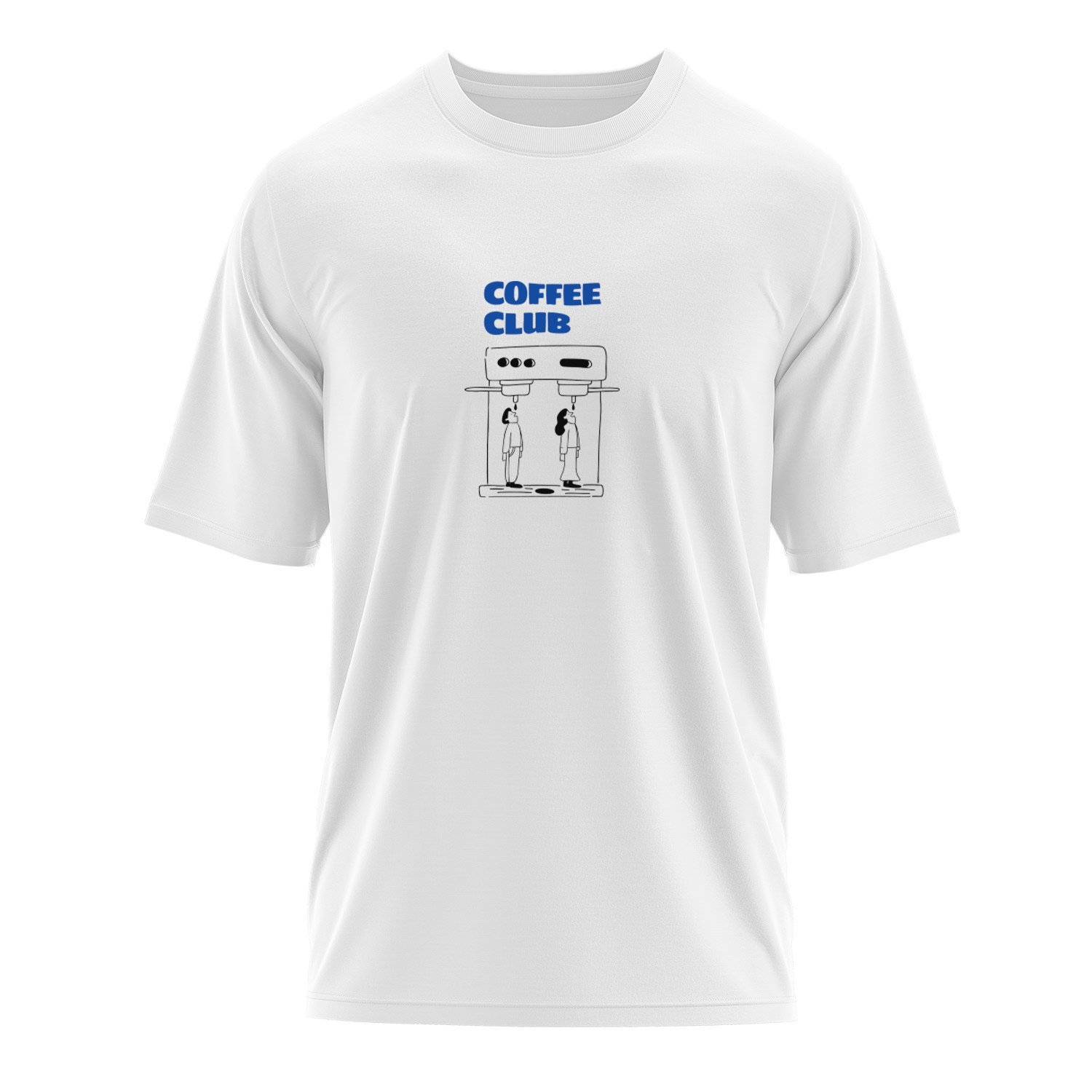 Coffee Club Oversize Tişört
