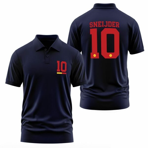 Wesley Sneijder Forma Polo Tişört XL - İndigo Mavisi