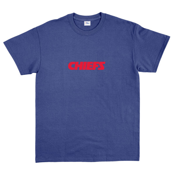 KC CHIEFS Iconic Tişört XL - İndigo Mavisi
