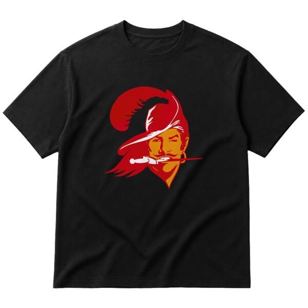 Bruce the Buccaneer Oversize Tişört