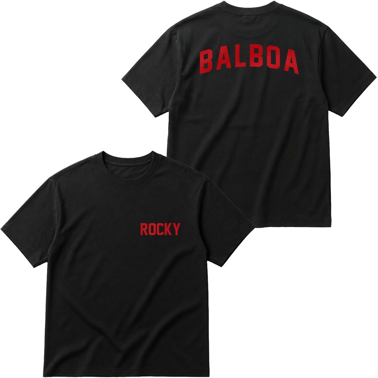 Rocky BALBOA Special Oversize Tişört M - Siyah