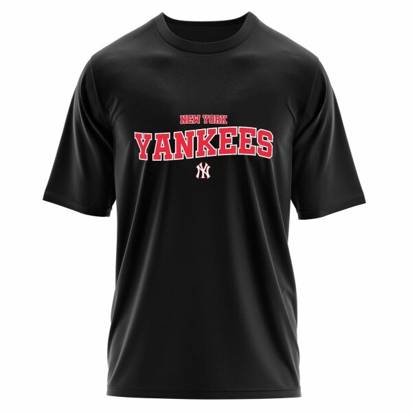 New York YANKEES HL Oversize Tişört M - Siyah
