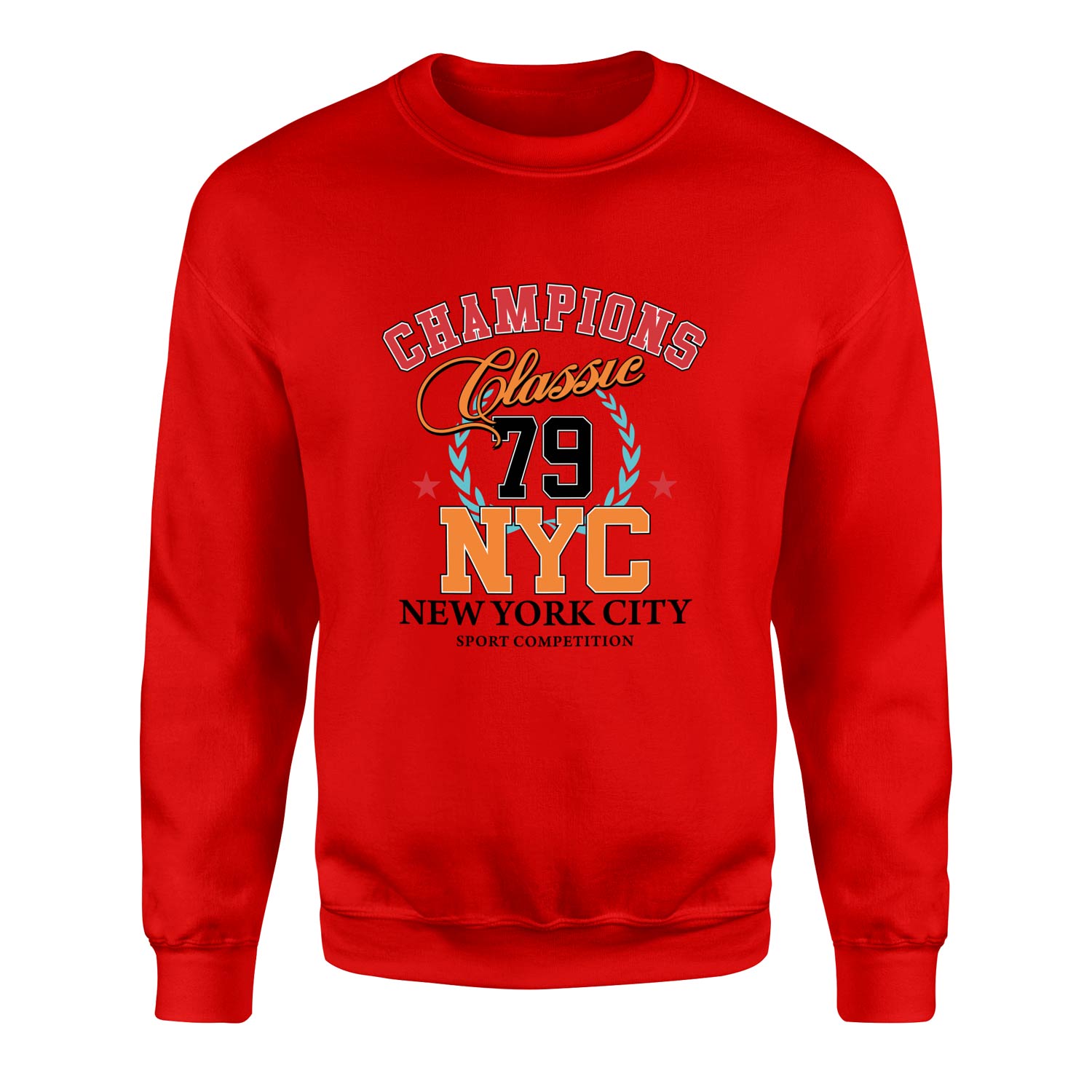 Champions Classic NYC Sweatshirt S - Kırmızı