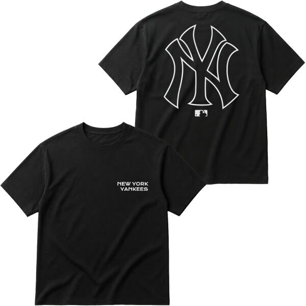 NY YANKEES MLB Edition Oversize Tişört S - Siyah
