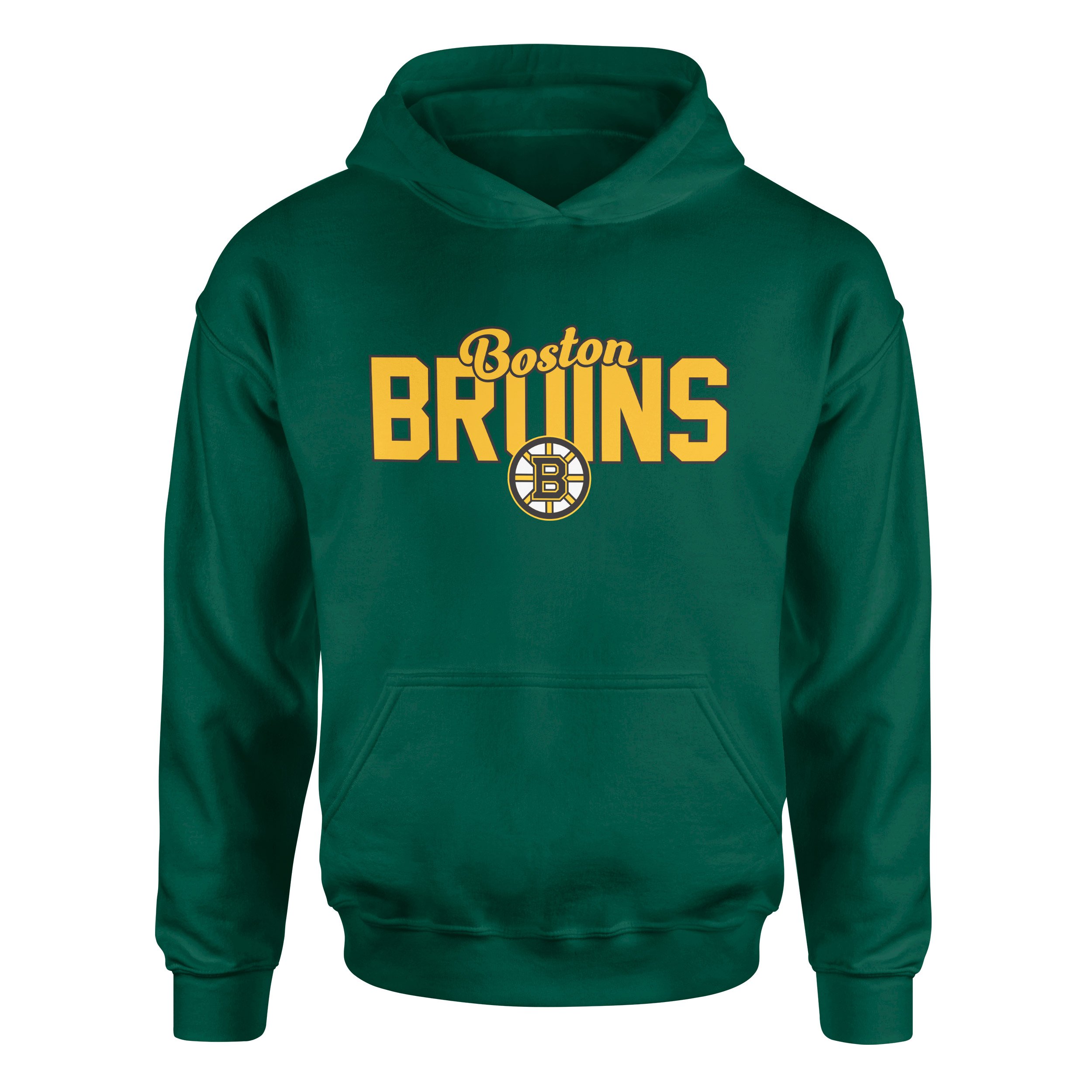 Boston Bruins Hoodie M - Nefti Yeşili