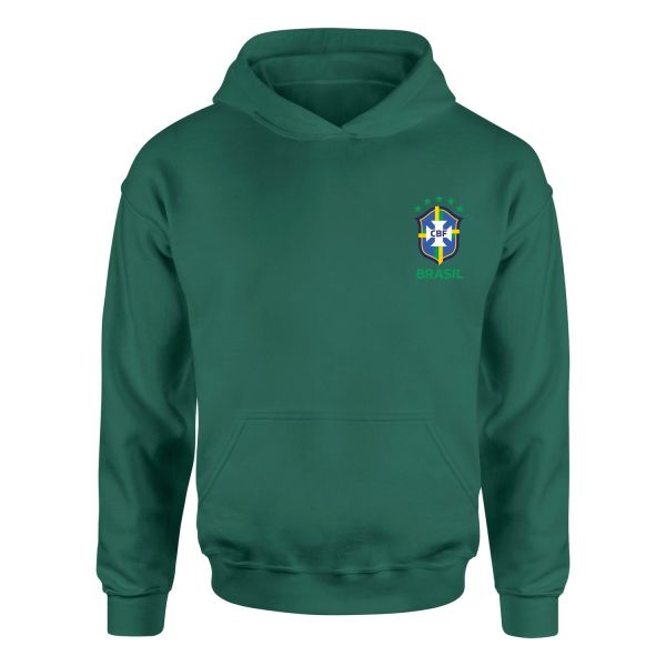 Brezilya Hoodie S - Nefti Yeşili
