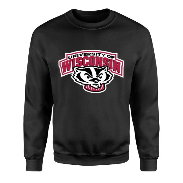 Wisconsin Badgers Sweatshirt L - Siyah