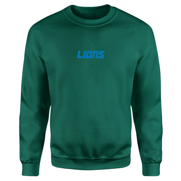 DET LIONS Iconic Sweatshirt S - Nefti Yeşili