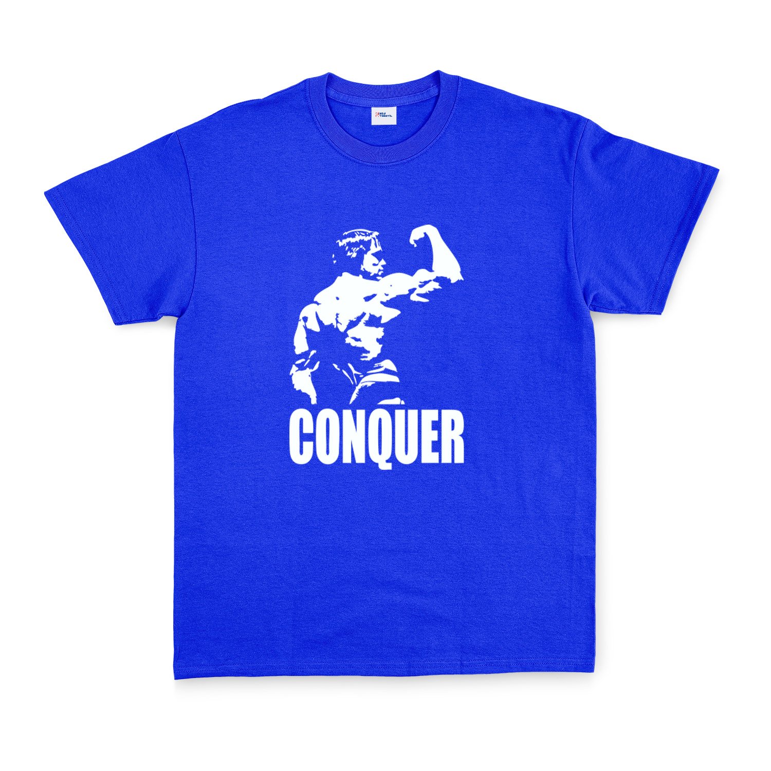 Arnold Conquer Tişört S - Mavi