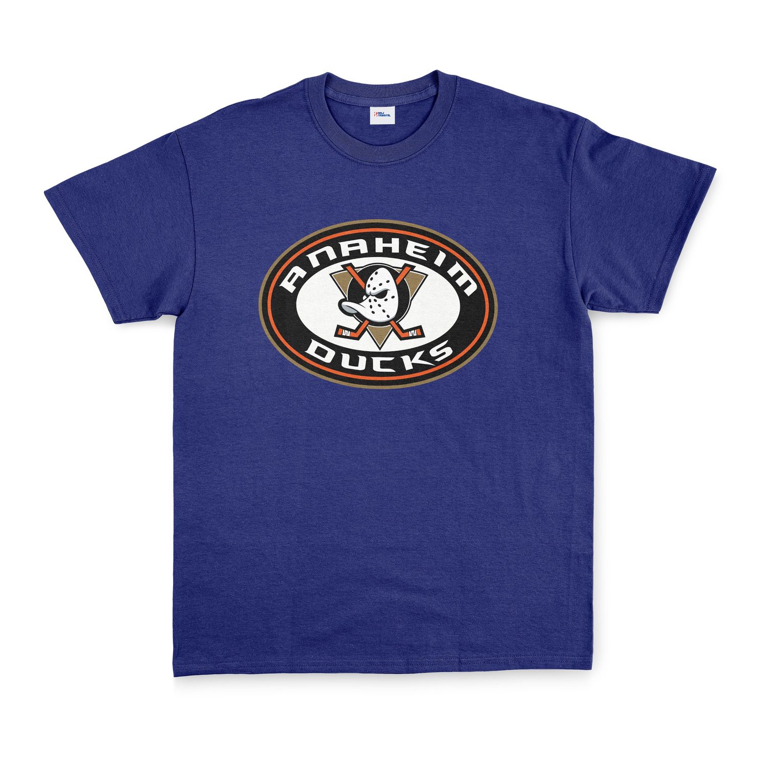 Anaheim Ducks Tişört XXL - İndigo Mavisi