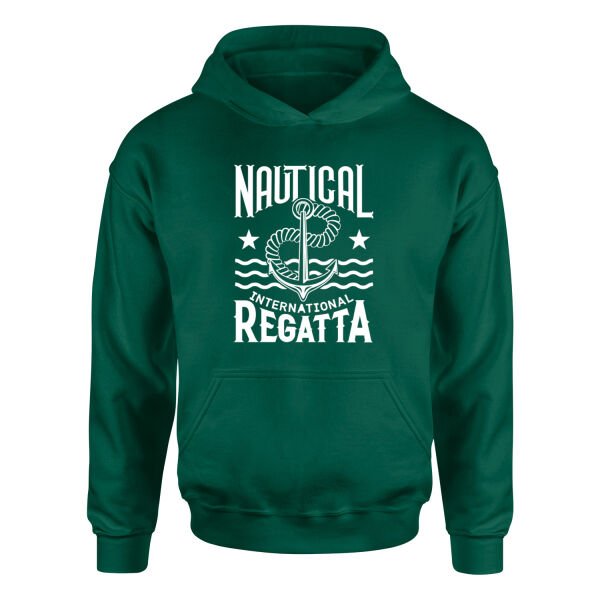 Nautical Regatta Hoodie L - Nefti Yeşili