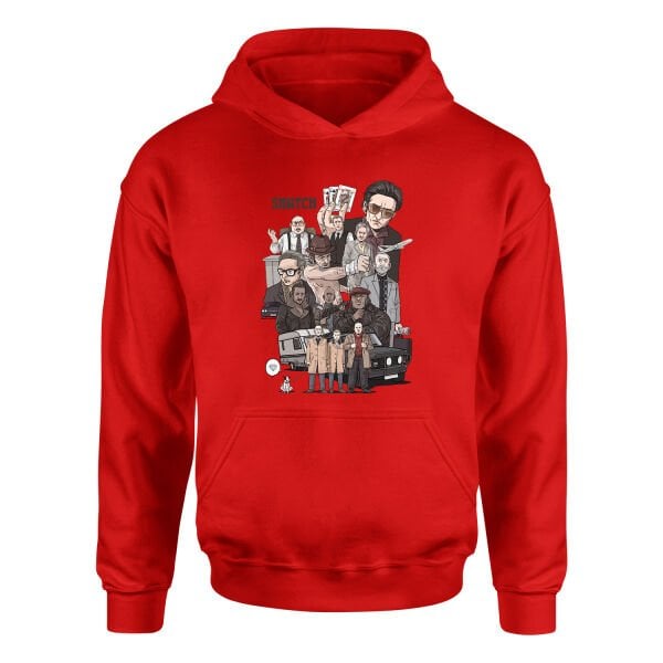 Snatch Movie Hoodie L - Kırmızı