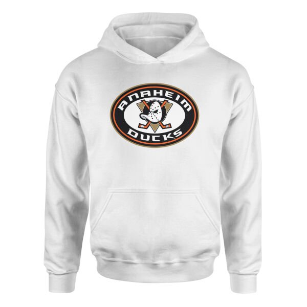 Anaheim Ducks Hoodie XL - Beyaz