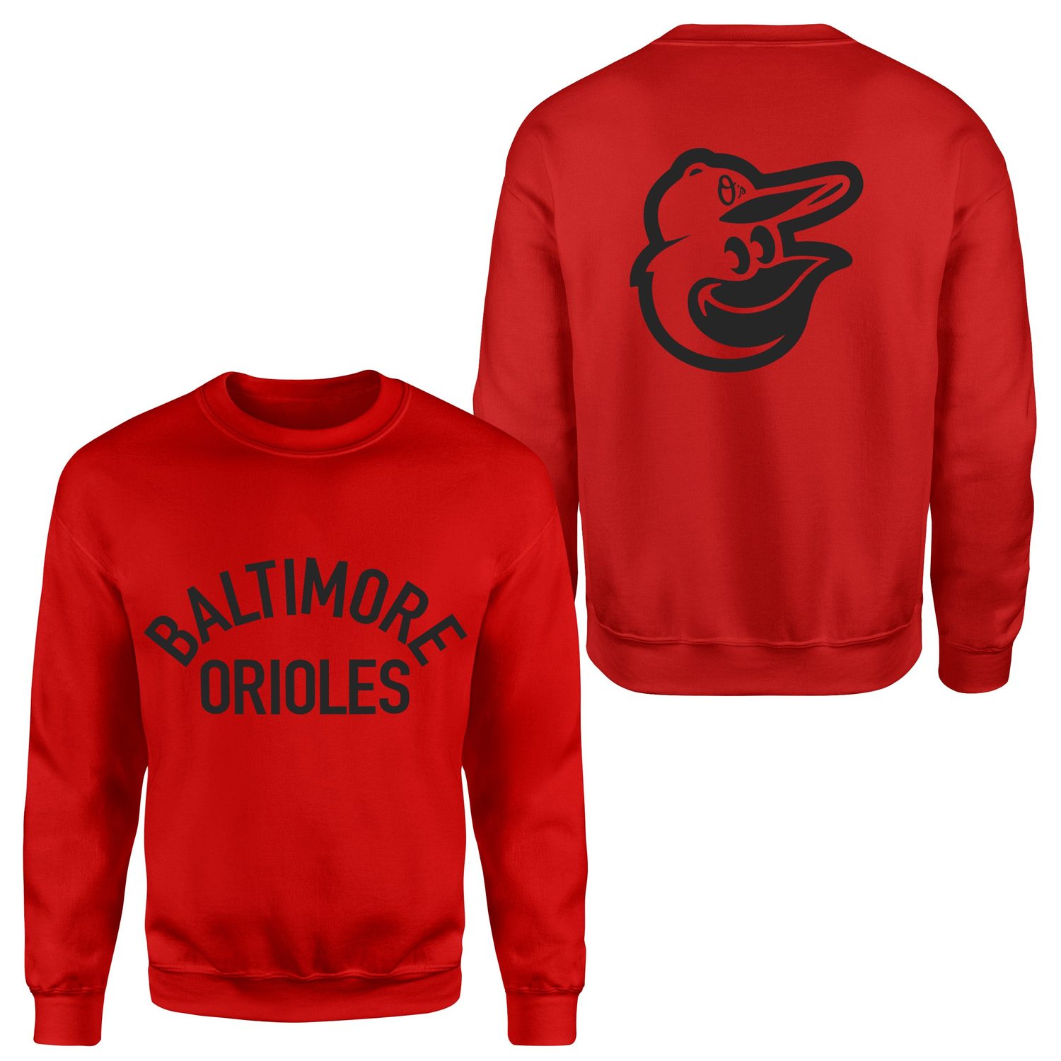 Baltimore Orioles Muted Sweatshirt L - Kırmızı