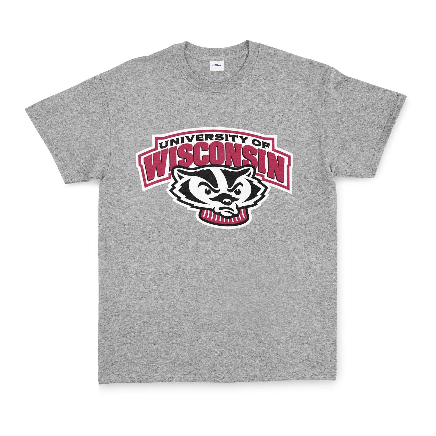 Wisconsin Badgers Tişört L - Gri