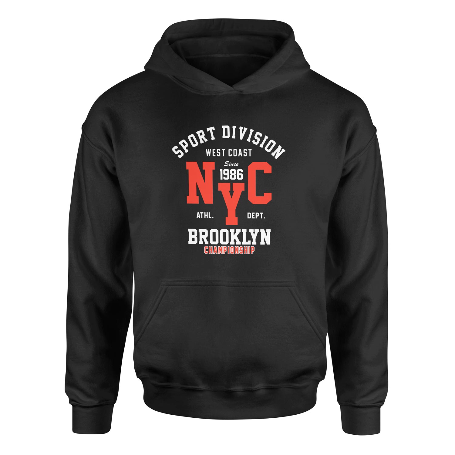 NYC West Coast SD Hoodie XXL - Siyah