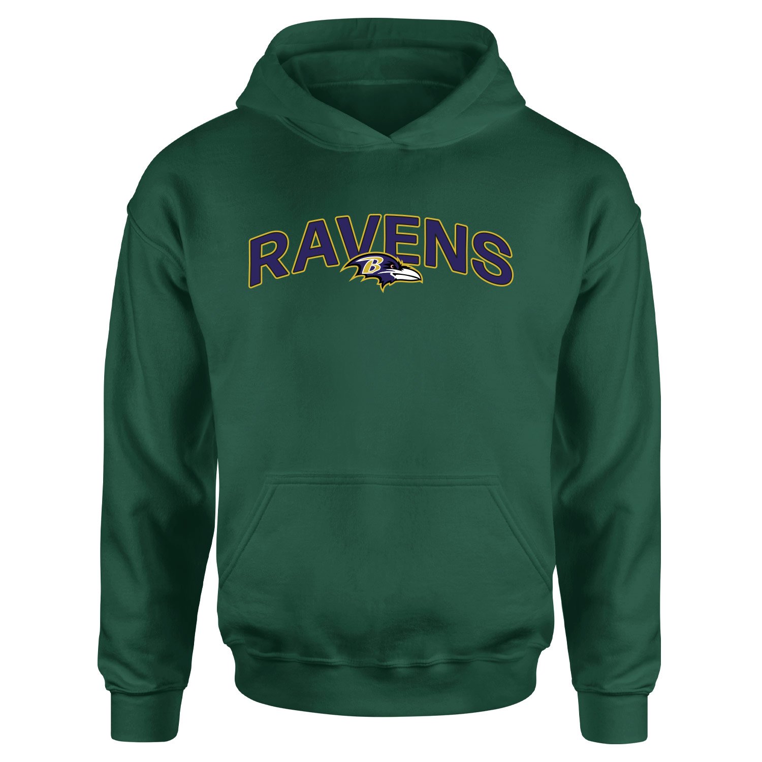 Ravens B Hoodie M - Nefti Yeşili