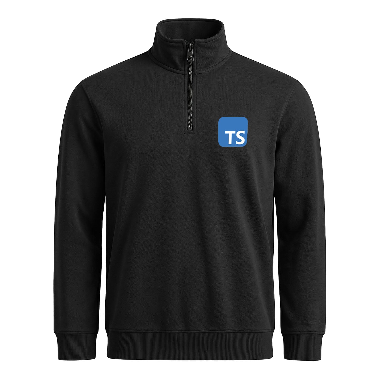 Typescript Yarım Fermuarlı Sweatshirt