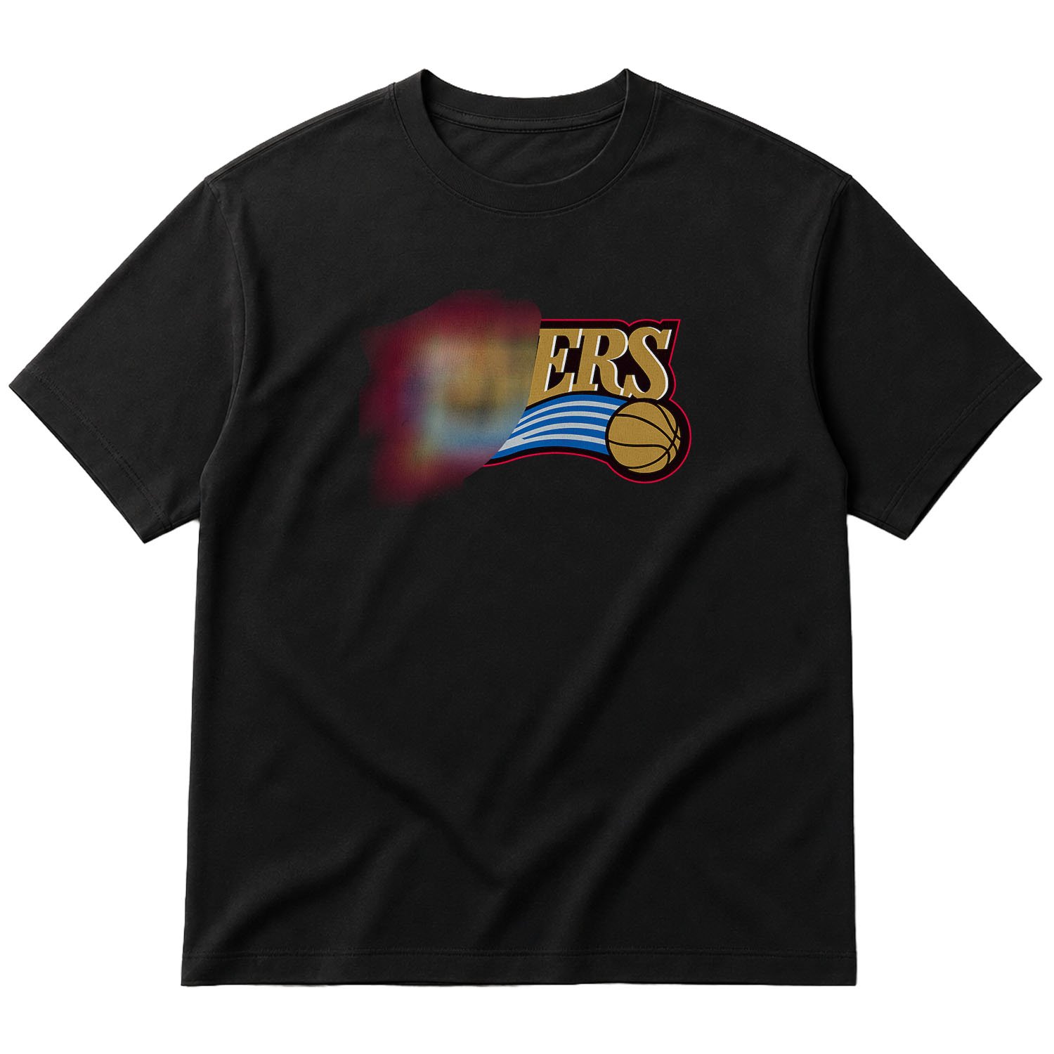 76ERS Oversize Tişört L - Siyah