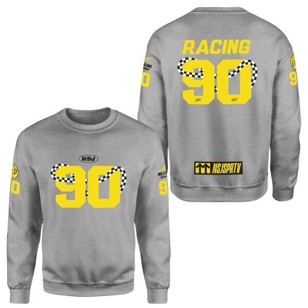 NSJSPRTV Racing Development Teamline Sweatshirt M - Gri
