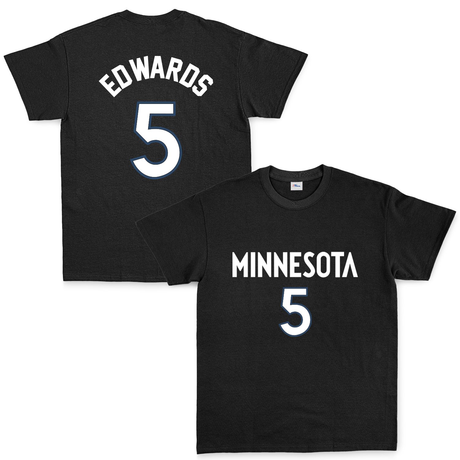 Anthony Edwards Minnesota Jersey Tişört M - Siyah