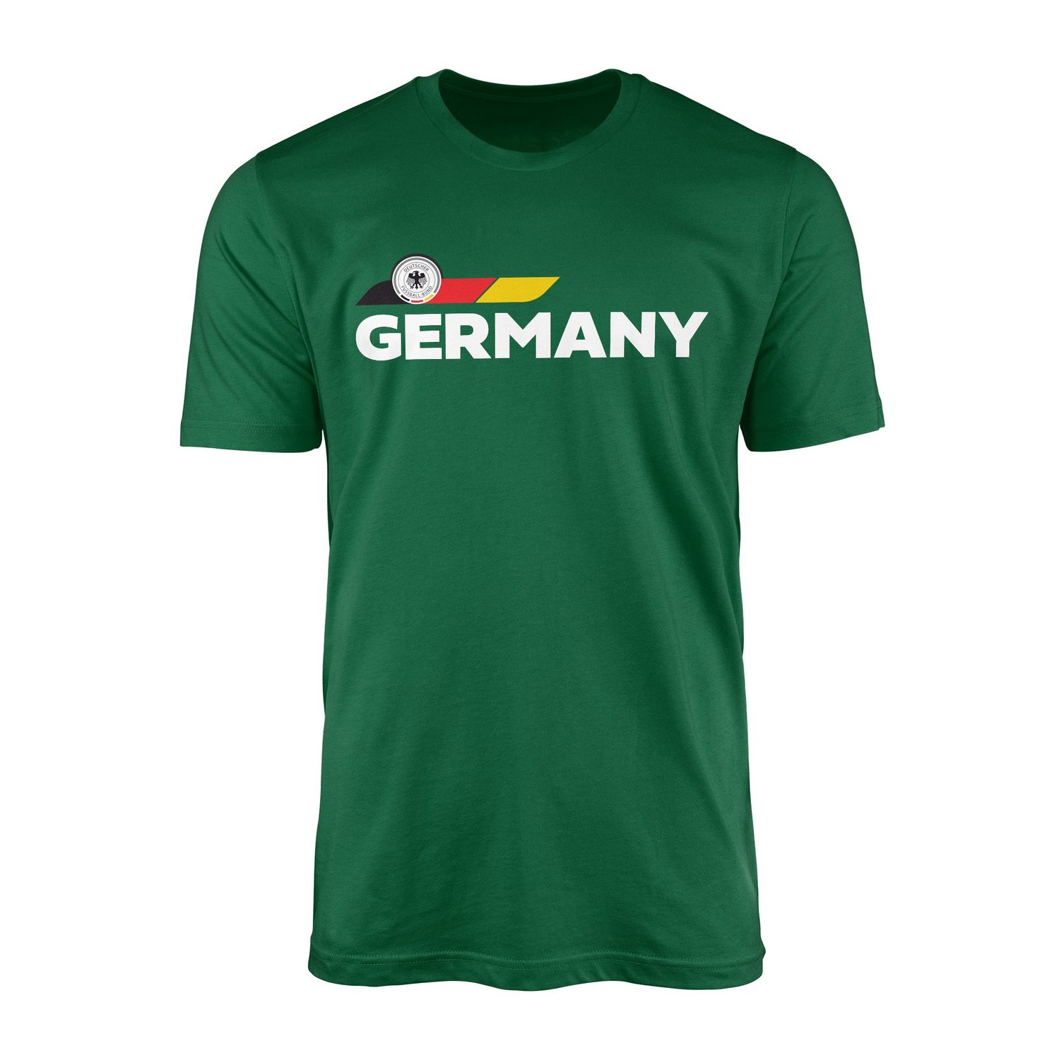 Almanya Retro I Tişört M - Nefti Yeşili