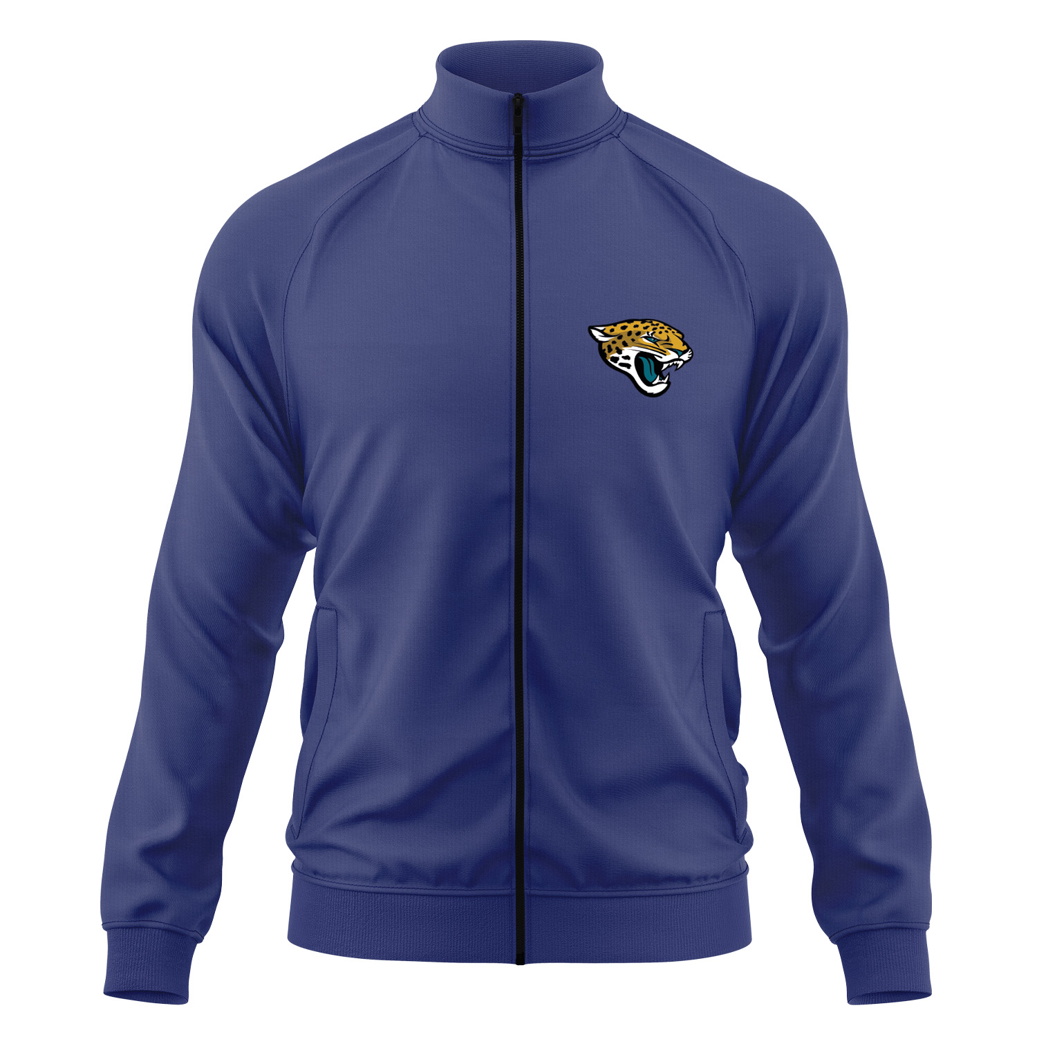 Jacksonville Jaguars Fermuarlı Sweatshirt M - İndigo Mavisi