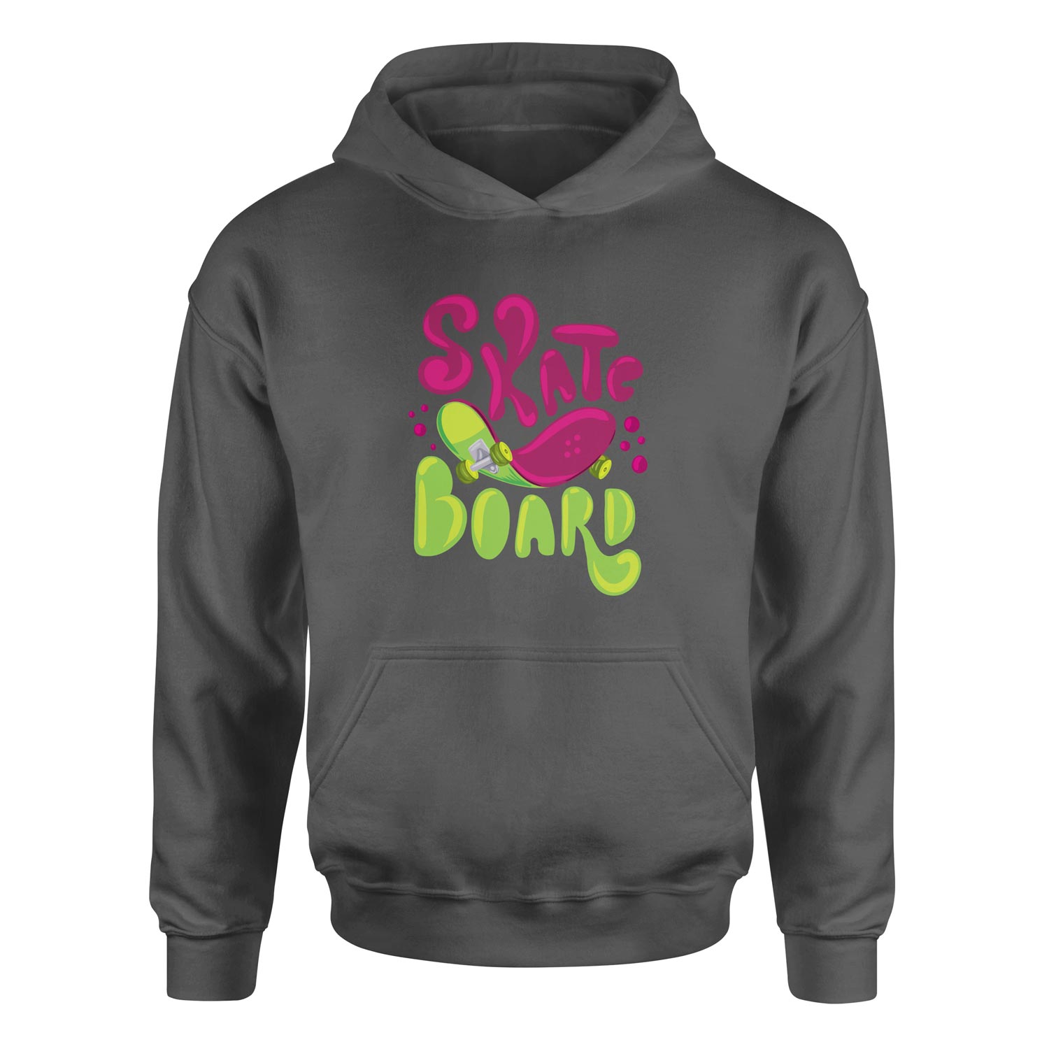 Dripping Skate Hoodie S - Füme