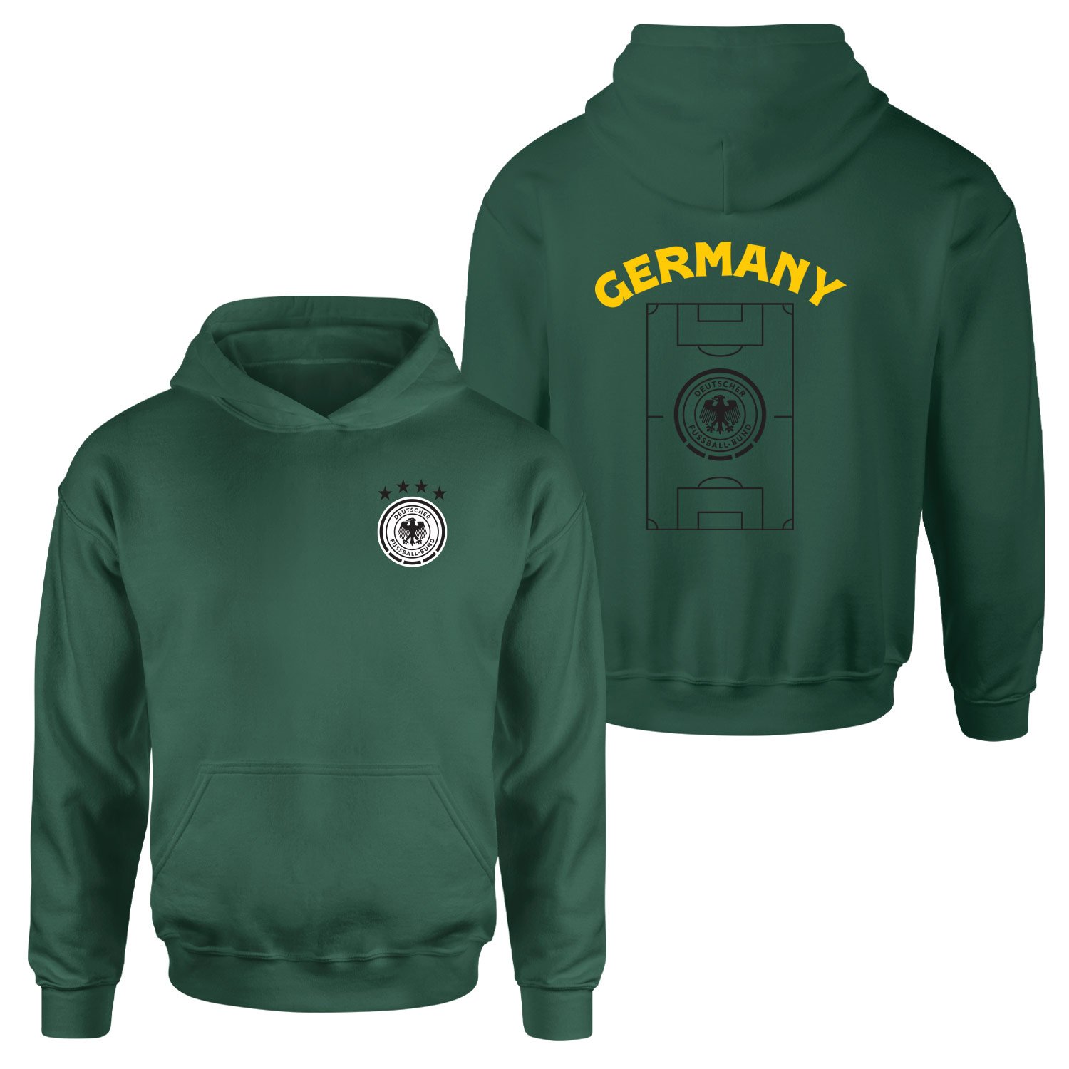 Almanya Dünya Kupası 2026 Hoodie XL - Nefti Yeşili