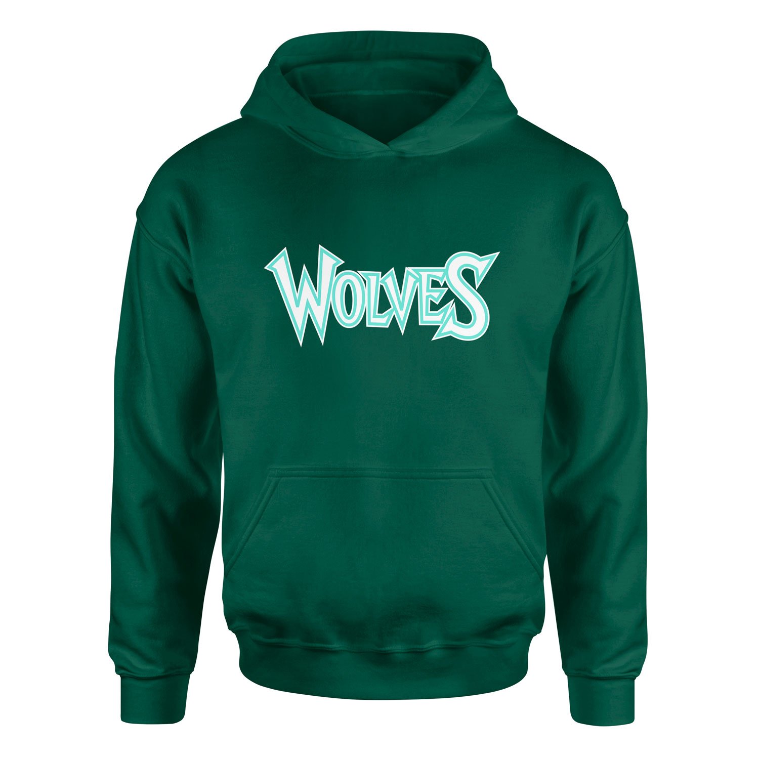 Wolves Hoodie L - Nefti Yeşili