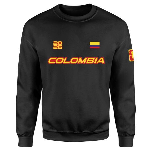 Kolombiya 2026 Sweatshirt S - Siyah