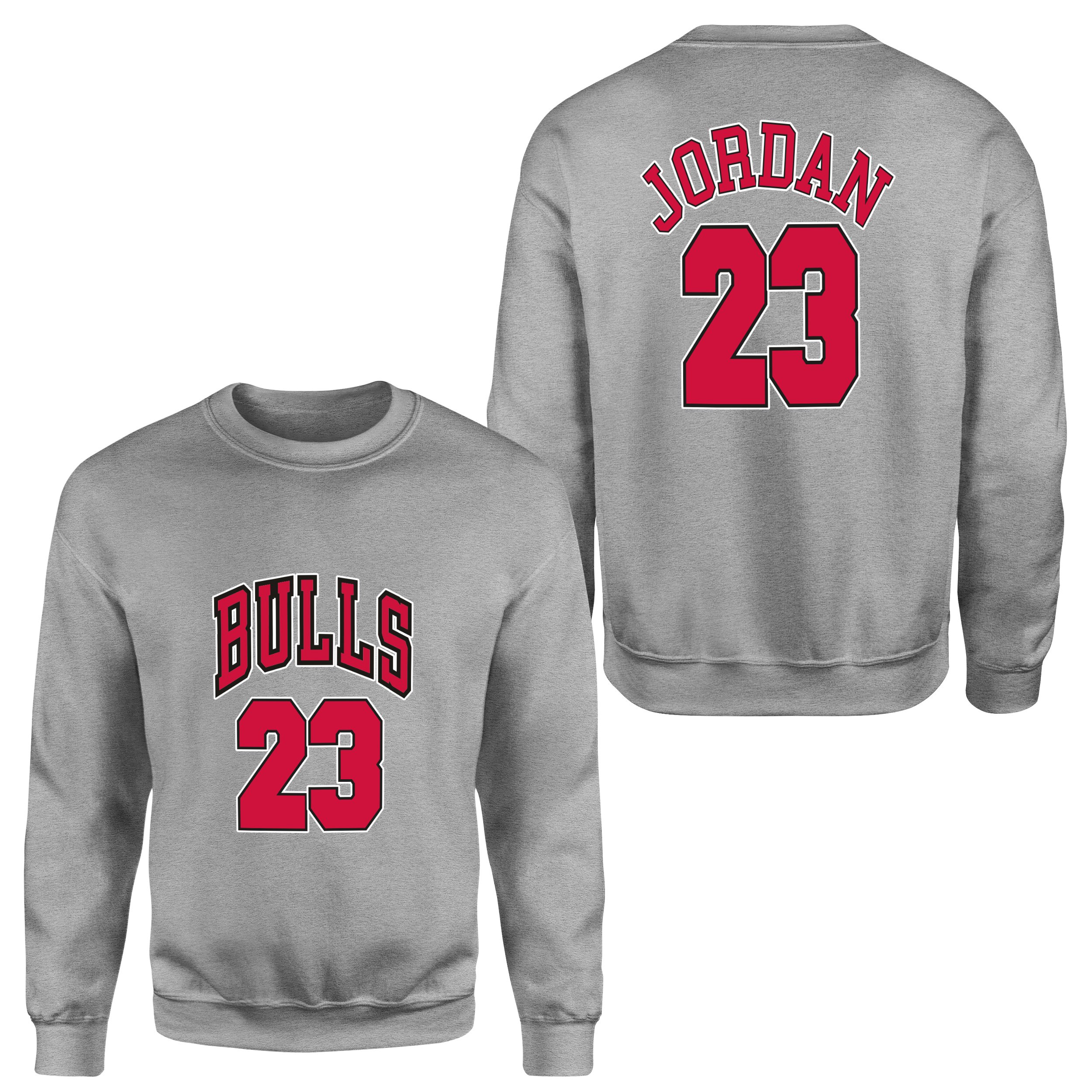 Michael Jordan 23 Forma Sweatshirt M - Gri