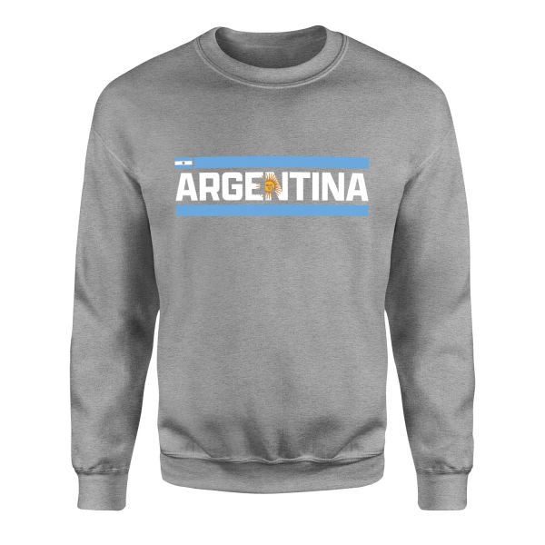 Argentina Sweatshirt XL - Gri