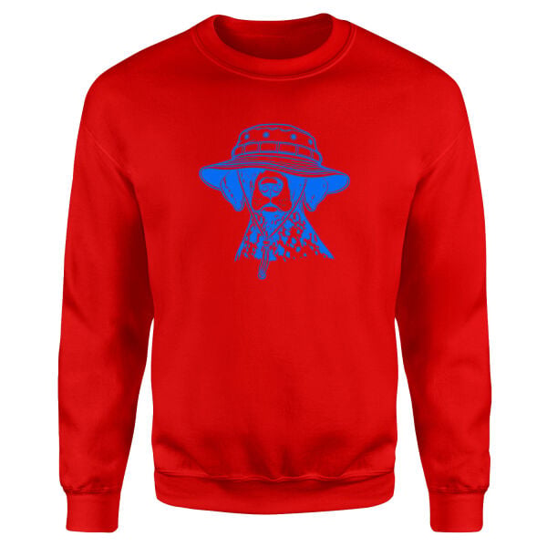 Şapkalı Dalmaçyalı Sweatshirt S - Kırmızı
