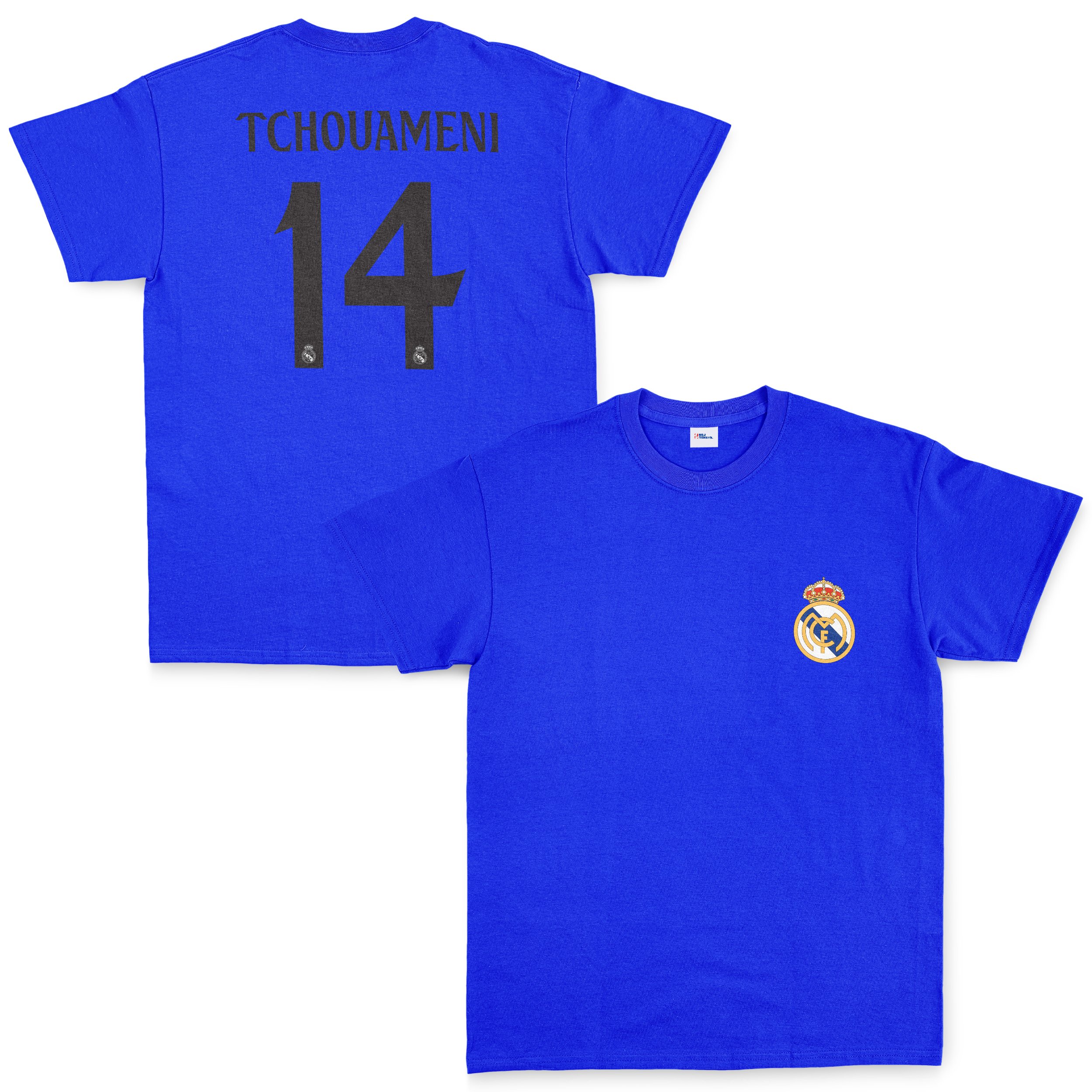 Tchouameni Real Madrid Forma Tişört XXL - Mavi