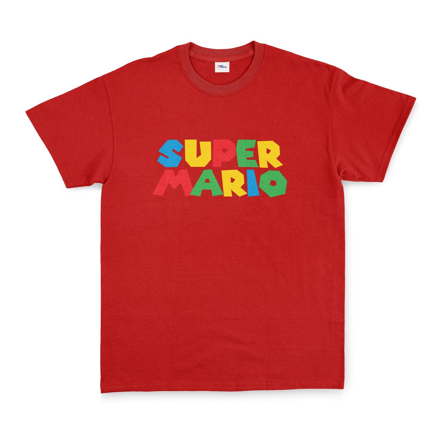 Super Mario Tişört M - Kırmızı | OUTLET