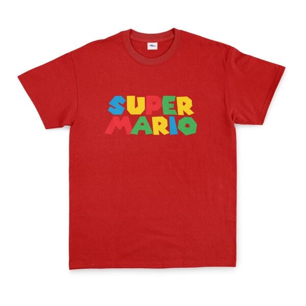 Super Mario Tişört M - Kırmızı | OUTLET