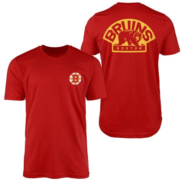 Boston Bruins Stanley Cup Edition Tişört L - Kırmızı