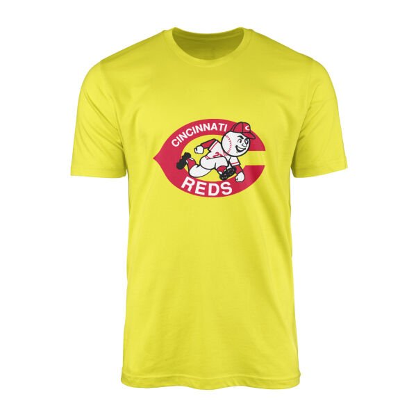 Cincinnati Reds | Mr. Red 80’s Tişört L - Sarı