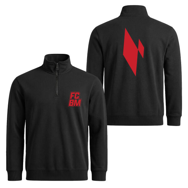 Bayern Münih Special FCBM Edition Yarım Fermuarlı Sweatshirt S - Siyah