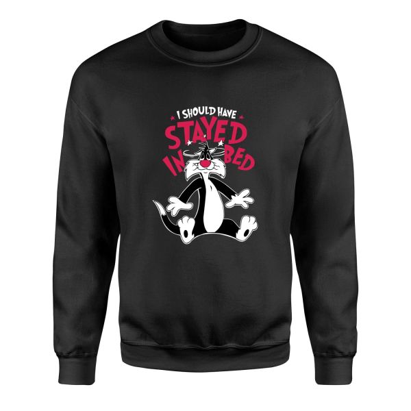 Sylvester Sweatshirt L - Siyah