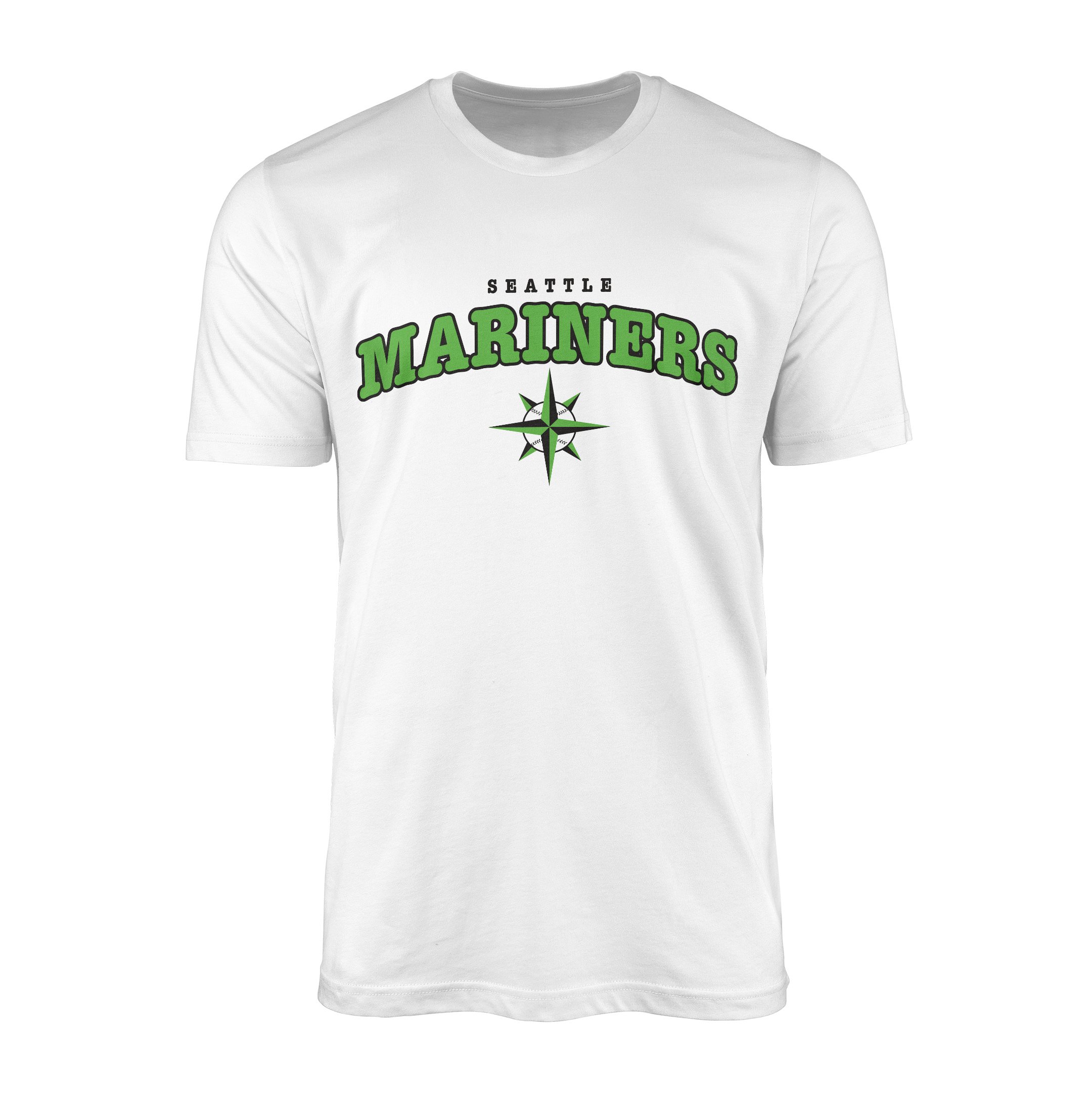 Seattle Mariners Tişört XXL - Beyaz