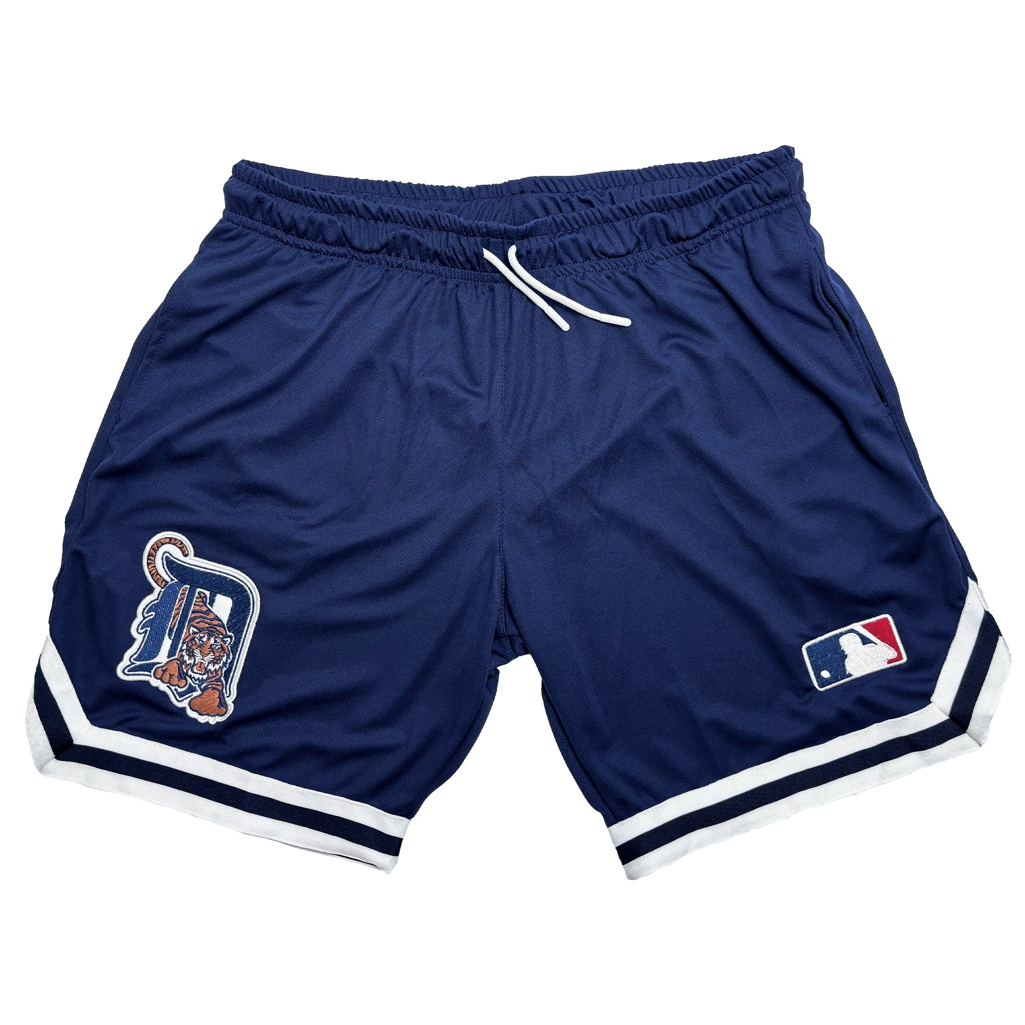 Detroit Tigers Retro Lacivert Spor Şort