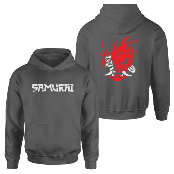 Wake Up, Samurai | CYBERPUNK Hoodie M - Füme